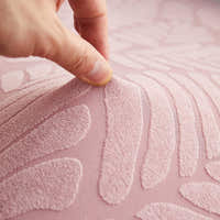 Sofa Cushion Cover – Bubble Plush – Soft Blush