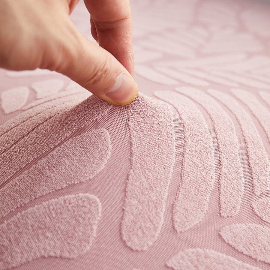 Sofa Cushion Cover – Bubble Plush – Soft Blush