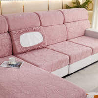 Sofa Cushion Cover – Bubble Plush – Soft Blush