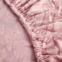 Sofa Cushion Cover – Bubble Plush – Soft Blush
