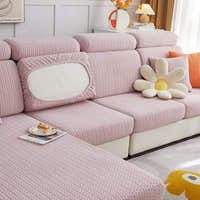 Sofa Cushion Cover – Corduroy Knit – Soft Blush