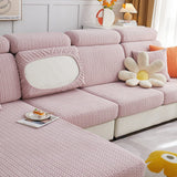 Sofa Cushion Cover – Corduroy Knit – Soft Blush