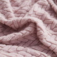 Sofa Cushion Cover – Corduroy Knit – Soft Blush