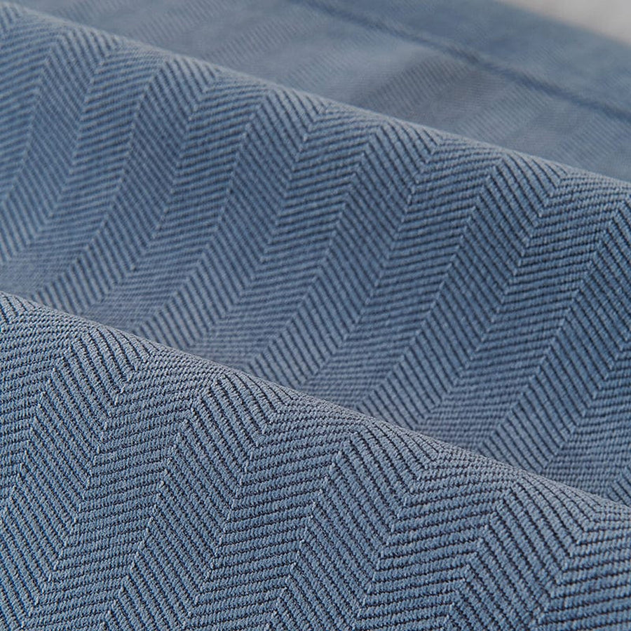 Non-Slip Sofa Cover – Plain Stretch – Stormy Blue