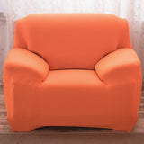 Sofa Cover – Plain Stretch – Terracotta
