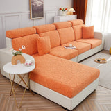 Sofa Cushion Cover – Plain Stretch – Terracotta
