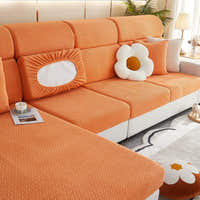Sofa Cushion Cover – Velvet Plush – Terracotta