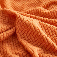 Sofa Cushion Cover – Velvet Plush – Terracotta