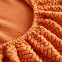 Sofa Cushion Cover – Velvet Plush – Terracotta