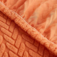Sofa Cushion Cover – Corduroy Knit Sectional – Terracotta