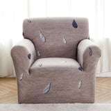 Sofa Cover – Raindrop Print – Bouclé Sand