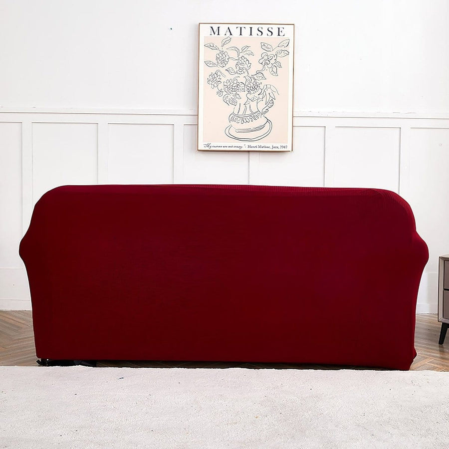 Sofa Cover – Smooth Bright – Bordeaux