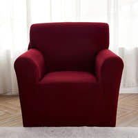 Sofa Cover – Smooth Bright – Bordeaux