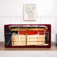 Sofa Cover – Smooth Bright – Bordeaux