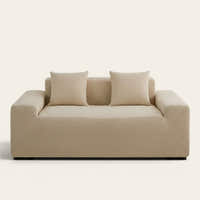 Sofa Cover – Smooth – Bouclé Sand