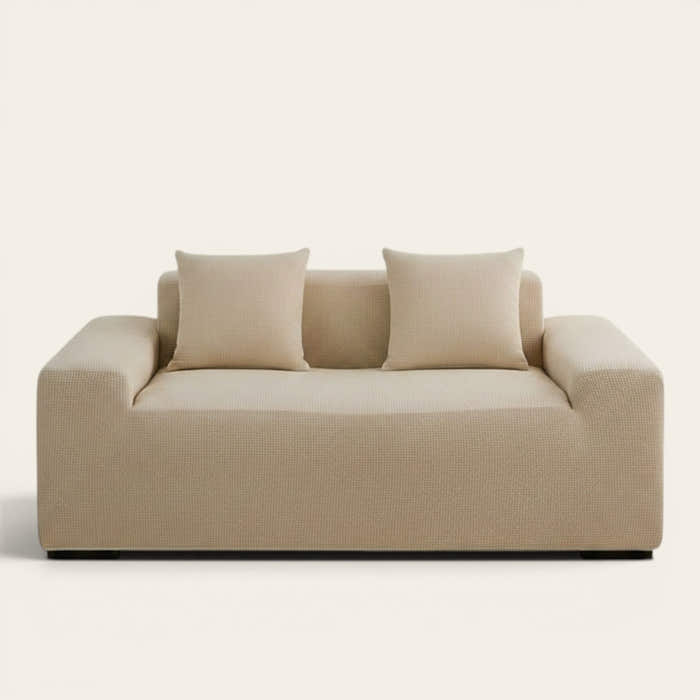 Sofa Cover – Smooth – Bouclé Sand