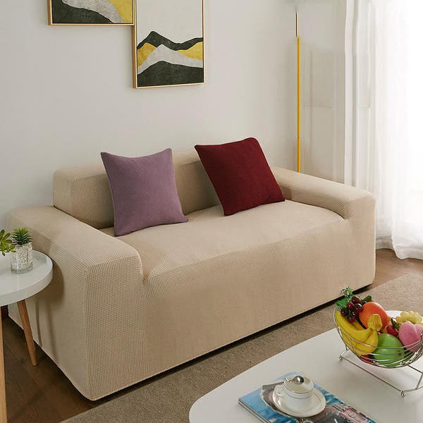 Sofa Cover – Smooth – Bouclé Sand