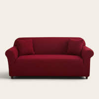 Sofa Cover – Smooth Bright – Bordeaux