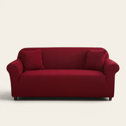 Sofa Cover – Smooth Bright – Bordeaux