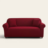 Sofa Cover – Smooth Bright – Bordeaux