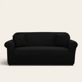 Sofa Cover – Smooth Compact – Ink Black