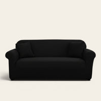 Sofa Cover – Smooth Compact – Ink Black