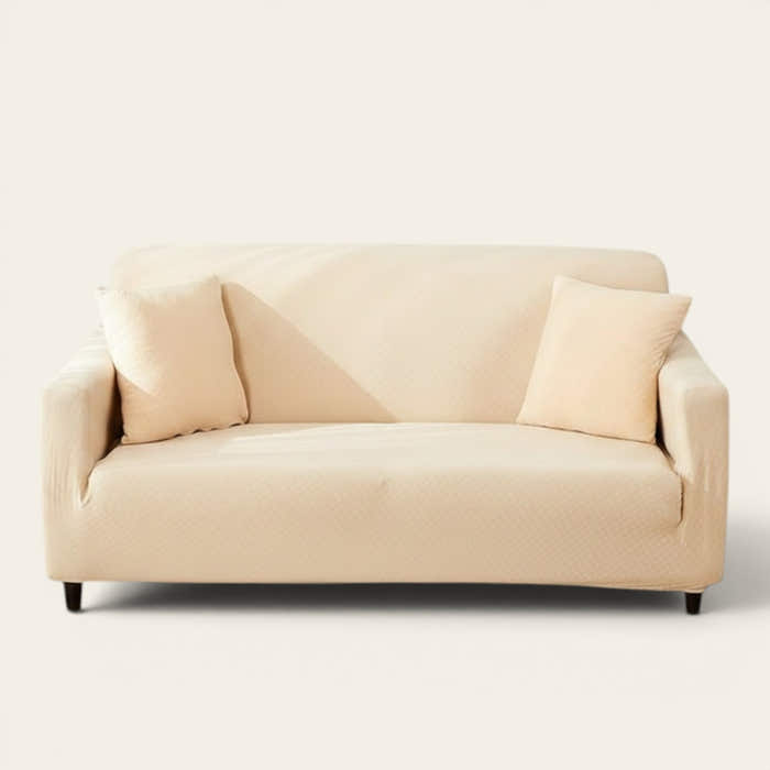 Sofa Cover – Smooth – Cream