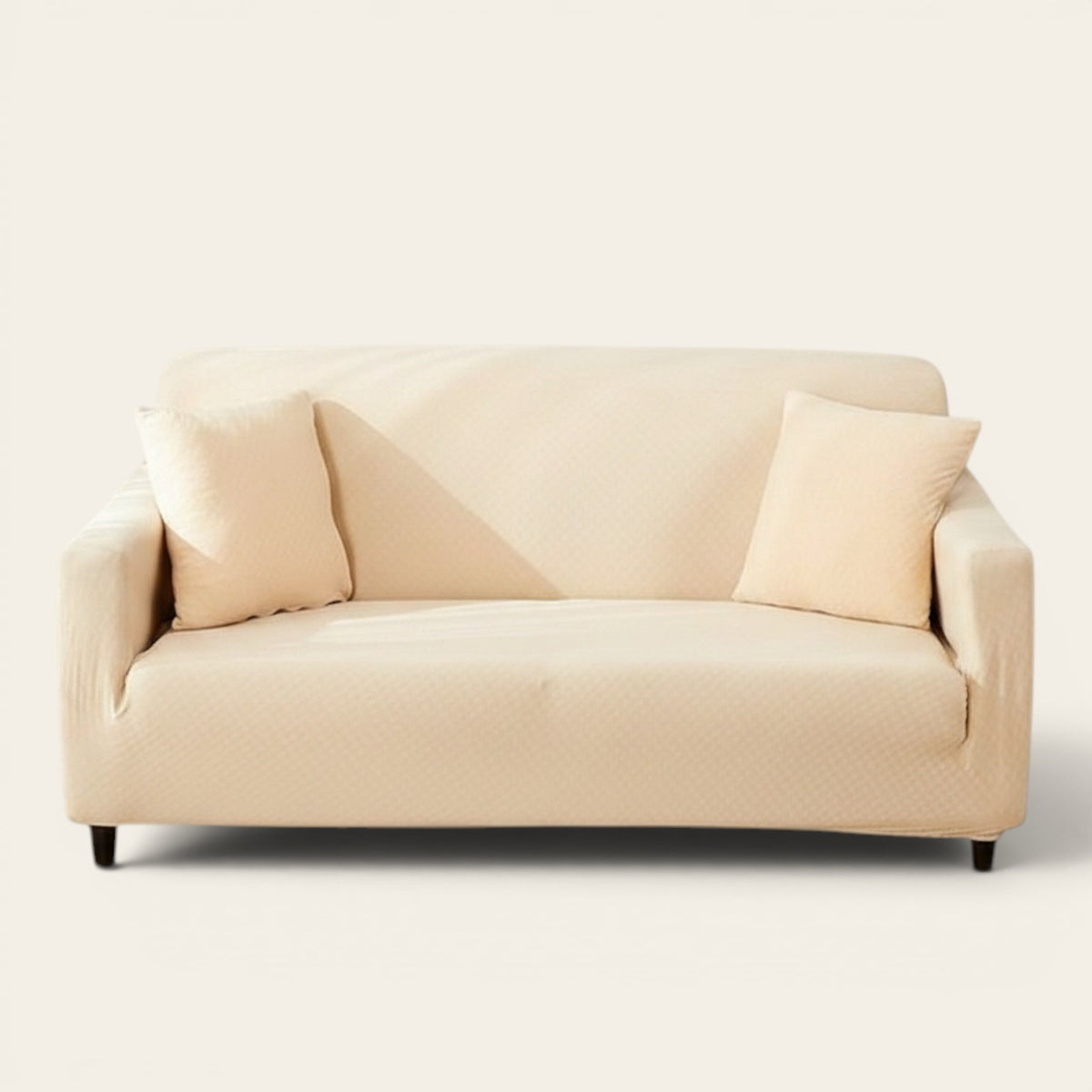 Sofa Cover – Smooth – Cream