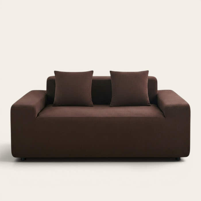 Sofa Cover – Smooth – Espresso