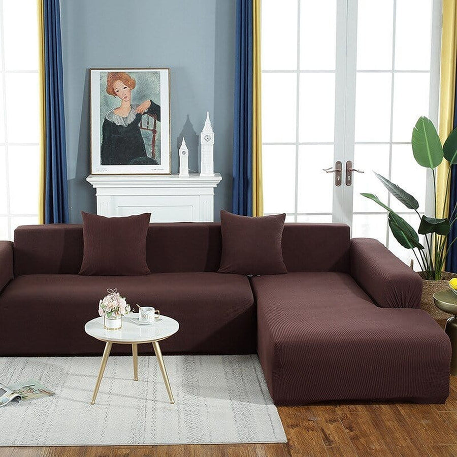 Sofa Cover – Smooth – Espresso