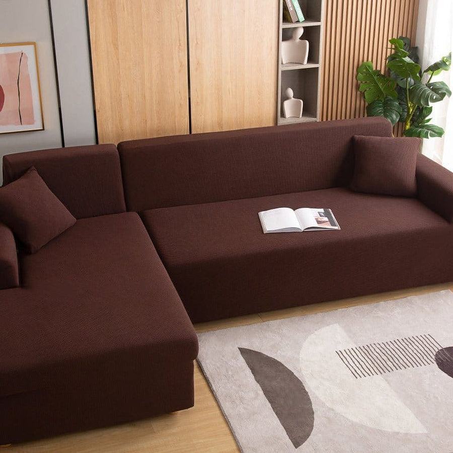 Sofa Cover – Smooth – Espresso