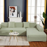 Sofa Cover – Smooth Sectional – Lime Mist