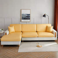 Sofa Cushion Cover – Plain Stretch Wide – Honey