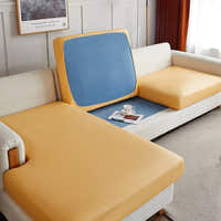 Sofa Cushion Cover – Plain Stretch Wide – Honey