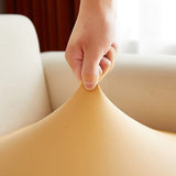 Sofa Cushion Cover – Plain Stretch Wide – Honey