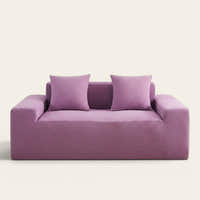 Sofa Cover – Smooth – Lilac