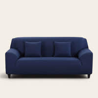 Sofa Cover – Smooth – Midnight Navy