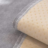 Non-Slip Sofa Cover – Plain Stretch Sectional – Pearl Grey