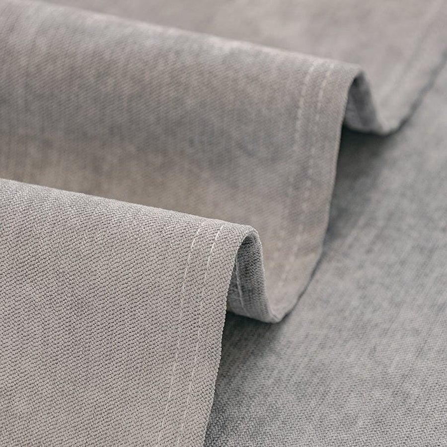 Non-Slip Sofa Cover – Plain Stretch Wide – Pearl Grey