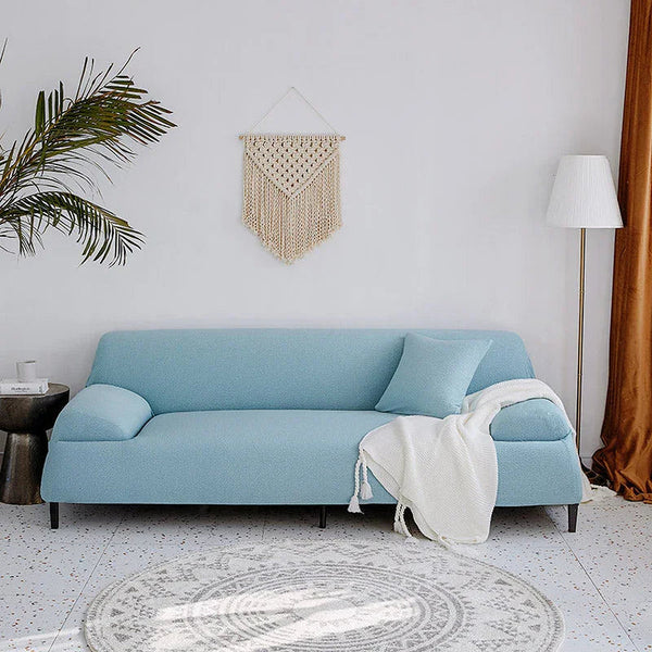 Sofa Cover – Smooth – Sky Mist