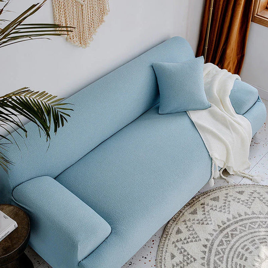 Sofa Cover – Smooth – Sky Mist