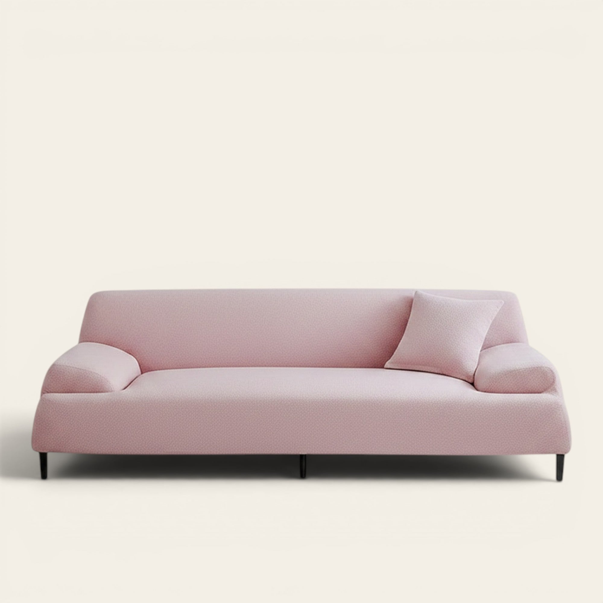 Sofa Cover – Smooth – Soft Blush