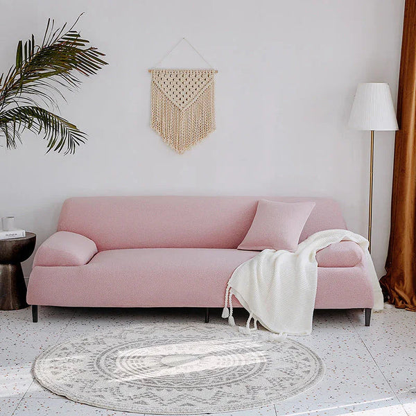 Sofa Cover – Smooth – Soft Blush