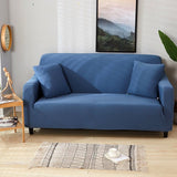Sofa Cover – Quilted – Stormy Blue
