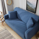 Sofa Cover – Quilted – Stormy Blue