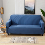 Sofa Cover – Quilted – Stormy Blue