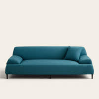 Sofa Cover – Smooth – Teal