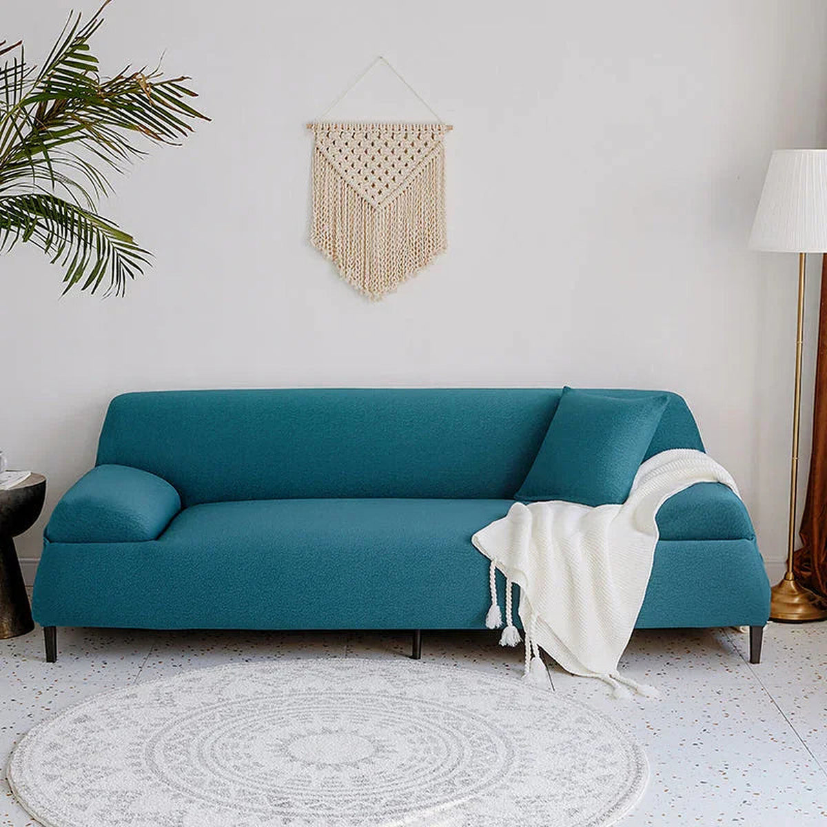 Sofa Cover – Smooth – Teal
