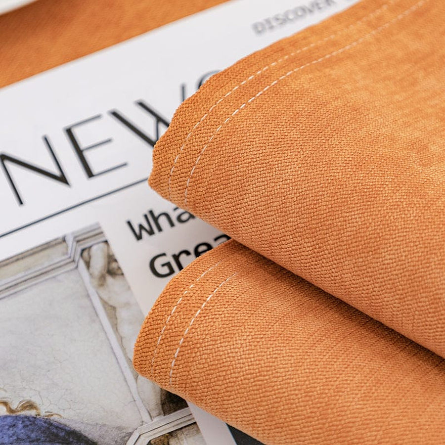 Non-Slip Sofa Cover – Plain Stretch – Terracotta