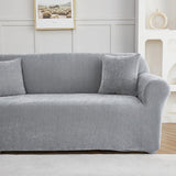 Sofa Cover – Smooth Distressed – Pearl Grey